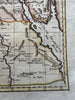 Egypt Nile valley Thebes Nubia Africa 1785 charming engraved hand color print