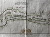 Savannah River Georgia Typee Island 1821 Blunt engraved antique map
