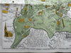 Boston Massachusetts picture story maps c.1940’s Paul Revere's ride 1775 cartoon