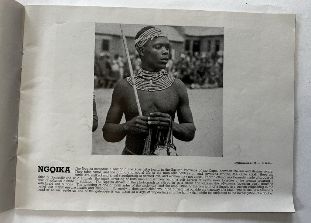 South Africa Gold Mines Witwatersrand 1944 African Tribes rare pictorial booklet