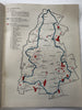 Dartmouth NH Lake Sunapee Region c.1940’s cartoon pictorial map cover scarce