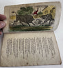 Story of Two Bulls 1856 rare Daniel Burgess hand color children’s picture book
