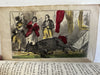 Story of Two Bulls 1856 rare Daniel Burgess hand color children’s picture book