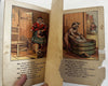 Dame Trot Comical Cat sews drums 1869 McLoughlin color litho moral picture book