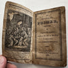 New England Primer 1820 Hartford Goodwin Children’s rare chapbook w/ woodcuts