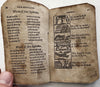 New England Primer 1824 Newark NJ Children’s rare chapbook w/ woodcuts