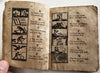 New England Primer Improved 1821 NY Children’s rare chapbook w/ woodcuts