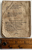 New England Primer Improved 1821 NY Children’s rare chapbook w/ woodcuts