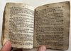 New England Primer Improved 1821 NY Children’s rare chapbook w/ woodcuts