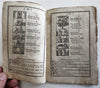 New England Primer Improved 1839 Phila. Children’s rare chapbook w/ woodcuts