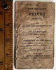New England Primer Improved 1823 Concord NH Children’s rare chapbook w/ woodcuts