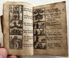 New England Primer ABC c.1815 rare Boston Loring w/ woodcuts Burning John Rogers