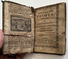 New England Primer ABC c.1815 rare Boston catechism woodcuts Burning John Rogers
