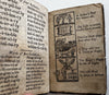 New England Primer ABC c.1815 rare Boston catechism woodcuts Burning John Rogers