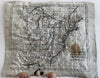United States 1808 Wabash & NJ Co. & Army Lands 1781 Treaty of Peace scarce map
