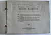 Washington State scenic views Western region 1909 Seattle rare large view book