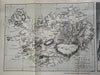 Iceland exploration map CE Peek Nguru E. Africa 1882 geography mag East Africa