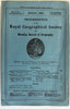 Iceland exploration map CE Peek Nguru E. Africa 1882 geography mag East Africa