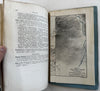 Iceland exploration map CE Peek Nguru E. Africa 1882 geography mag East Africa