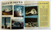 NY 1939 World’s Fair Greyhound Bus birds-eye view map tourist brochure