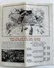 Catalina island California cartoon map c.1933 scarce tourist brochures steamship