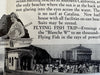 Catalina island California cartoon map c.1933 scarce tourist brochures steamship