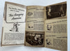 Greyhound Bus Pictorial photo map USA America c.1946 scarce tourist brochure
