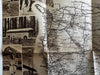 Greyhound Bus Pictorial photo map USA America c.1946 scarce tourist brochure