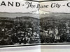 Portland Oregon Imperial Hotel c.1920-30’s souvenir map scarce tourist brochure
