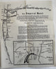 Portland Oregon Imperial Hotel c.1920-30’s souvenir map scarce tourist brochure