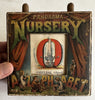 McLoughlin moveable rolling ABC theatre box c.1880-1900 color rare Alphabet toy