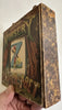 McLoughlin moveable rolling ABC theatre box c.1880-1900 color rare Alphabet toy