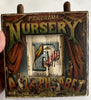 McLoughlin moveable rolling ABC theatre box c.1880-1900 color rare Alphabet toy