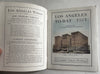 Los Angeles California 1924 early charming city view booklet promo to attract