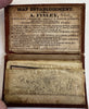 Massachusetts state pocket map 1828 rare miniature Finley