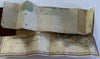 Massachusetts state pocket map 1828 rare miniature Finley