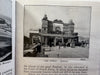 Genoa Italy c1930’s art deco Tourist brochure w/ folding city plan map