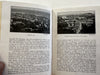 Genoa Italy c1930’s art deco Tourist brochure w/ folding city plan map