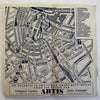 Amsterdam Holland 1950 wonderful color art deco poster art brochure city plan