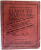 Boston Mass. New England Telephone Book 1931-32 rare phone book!