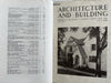 Architecture construction Building magazine 1925 w/ 12 issues Jan-Dec. many pics