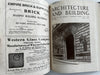 Architecture construction Building magazine 1925 w/ 12 issues Jan-Dec. many pics