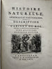 Natural History 1766 rare Dutch Book engraved plates Amsterdam Buffon Schneider