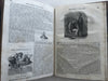 Natural History Family Magazine 1840 rare book 100’s wood engravings Virginia