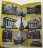 Plymouth Mass cartoon map 1936 art by Cooper rare tourist brochure many photos