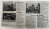 Plymouth Mass cartoon map 1936 art by Cooper rare tourist brochure many photos