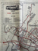Honolulu Hawaii 1958 large detailed visitors map pictorial symbols inset plans