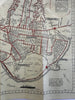 Honolulu Hawaii 1958 large detailed visitors map pictorial symbols inset plans