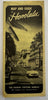 Honolulu Hawaii 1958 large detailed visitors map pictorial symbols inset plans
