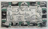 St.Paul Minneapolis Twin Cities c.1930 MN cartoon maps w/ photos surrounding